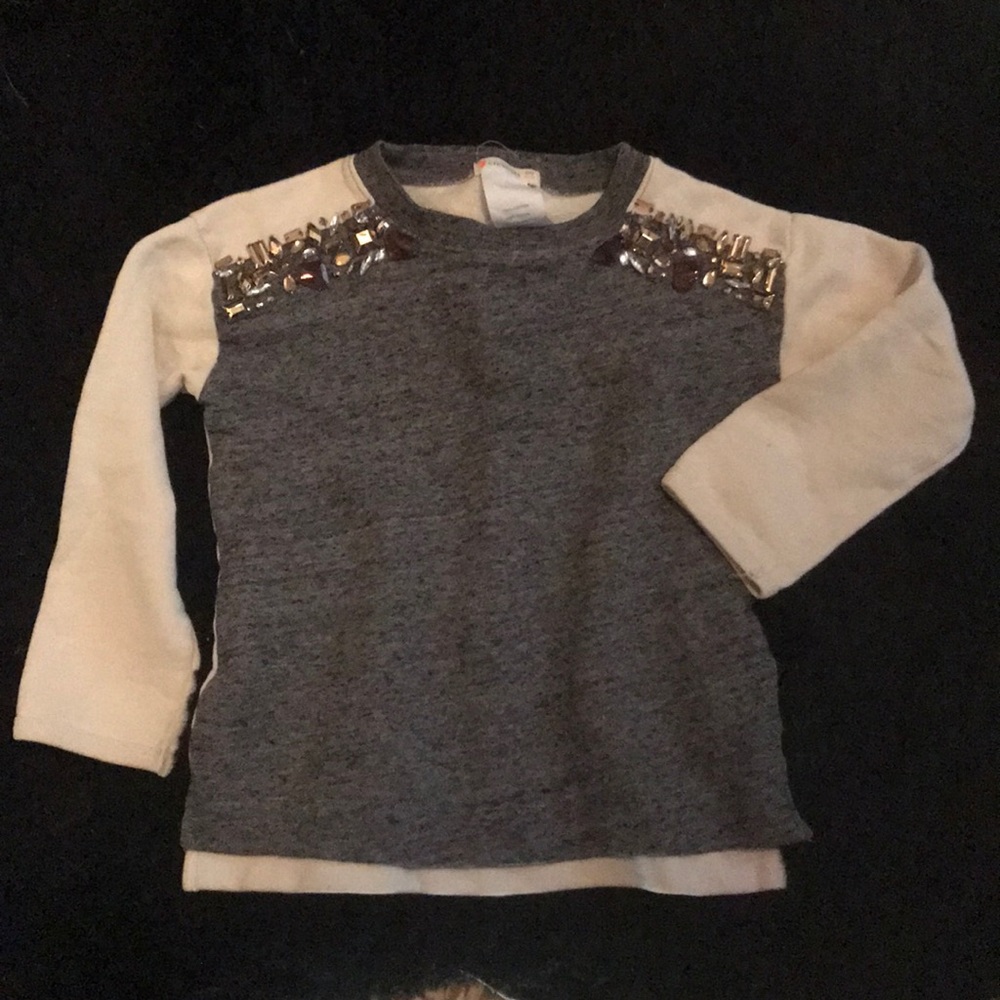 Crewcuts Rhinestone Sweatshirt 4/5T
